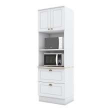 Paneleiro Nova York II 2 Portas 2 Gavetas Branco