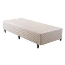 Base para Cama Box Solteiro Idea (28x88x188) Branca