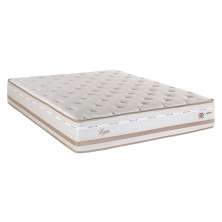 Colchão Queen Lyon Mola Maxspring (31x158x198) Bege e Branco