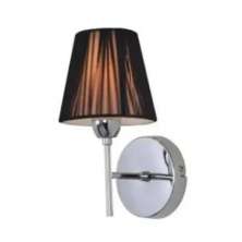 Arandela Reta Black Fio De Seda - Hevvy