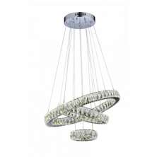 Pendente Alliance 3 Argolas 93W 4000K Led - Hevvy