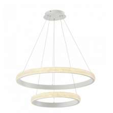 Pendente Led Anilla Sand White 2 Anéis