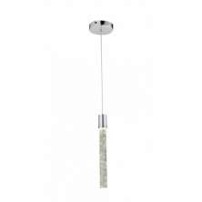 Pendente Led Austin Cilindrico Cromado - Hevvy