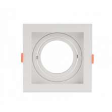 Spot De Embutir (Linha Modular) Soquete E27 Branco - Hevvy Iluminação