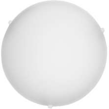 Plafon Pop 40Cm 3 Lâmpadas E-27 Max 60W Vidro Branco