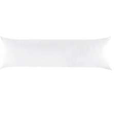 Fronha para Travesseiro Body Pillow com Zíper 40x140cm Branco