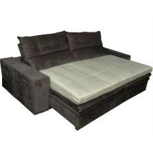 Pillow Top para Sofá Reclinável 10cm 1200g/m² 180x90cm Areia