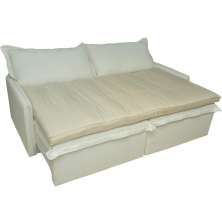 Pillow Top para Sofá Reclinável 10cm 1200g/m² 220x100cm Areia