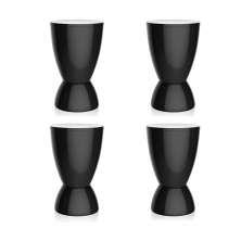 Conjunto com 4 Bancos Argo Preto