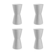 Conjunto com 4 Bancos Dub Branco