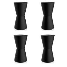 Conjunto com 4 Bancos Dub Preto