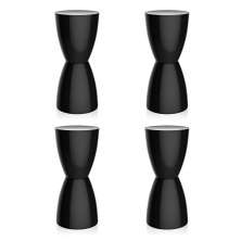 Conjunto com 4 Banquetas Bery II Preto