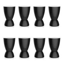 Conjunto com 8 Bancos Argo Preto
