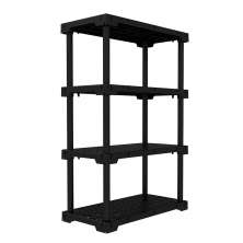 Estante Cube I Preta (127x82 cm)