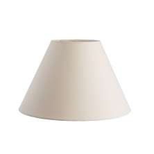 Cúpula Cônica bege para abajur M