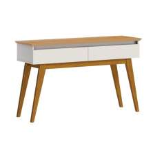 Aparador Classic 1.36 Nature com Off White - Imcal Móveis