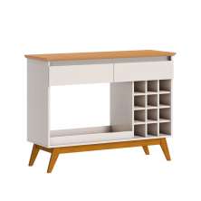 Aparador Classic III Off White e Nature