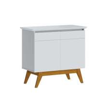 Buffet Classic 2 Portas Branco Acetinado - Imcal Móveis