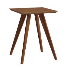 Mesa Lateral Classic Quadrada Freijó - Imcal Móveis