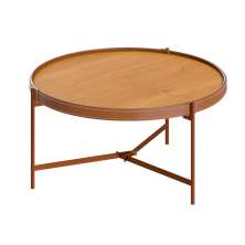 Mesa de Centro Aqua Nature e Cobre 57 cm