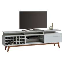 Rack Classic +AD 2.2 Branco Acetinado - Imcal Móveis