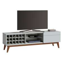 Rack Classic AD 1.8 Branco Acetinado - Imcal Móveis
