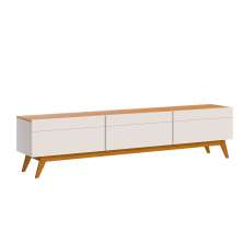 Rack Classic I Off White e Nature 52x180 cm