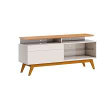 Rack Classic II Off White e Nature 64x146 cm