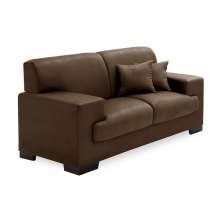 Sofá 2 Lugares Manuela Suede Marrom