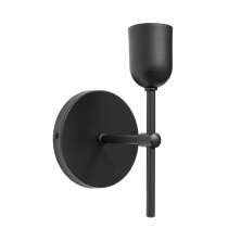 Arandela Parede Para Cabeceira Quarto e Banheiro Lavabo Preto
