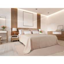 Kit Colcha Solteiro Colony com 1 Porta-Travesseiro Creme