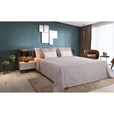 Kit Colcha Solteiro Montblanc Cairo com 1 Porta-Travesseiro Malva