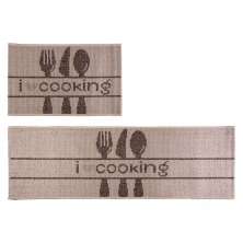 Kit Cozinha 2 Peças Eco Nature Cooking 87 Bege-Marrom