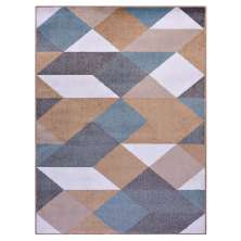 Passadeira Classic Maiorca 25 Caramelo-Azul 0,66X1,20M