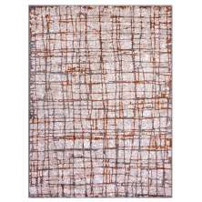 Passadeira Classic Maldivas 18 Chumbo-Laranja 0,66X1,20M