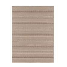 Passadeira Eco-Nature Riscas 87 Bege-Marrom 0,57X1,80M