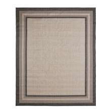 Passadeira Sisal Eco Nature Moldura 56 Chumbo 0,57x1,80M