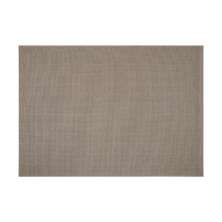 Tapete Buzios Camburí Retangular Polipropileno (50x100) Bege e Marrom Taupe