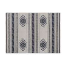 Tapete Funcional Asteca Retangular Polipropileno (100x150) Cinza