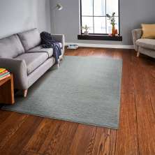 Tapete Liso Plush Retangular Poliéster (200x300) Cinza
