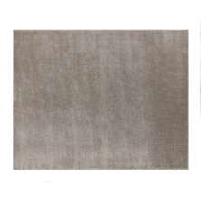 Tapete Realce Liso Retangular Polipropileno (50x100) Cinza