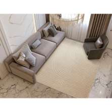 Tapete Realce Sand Retangular Polipropileno (200x300) Areia