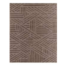 Tapete Realce Trama 35 Taupe 0,50X1,00M - J Serrano
