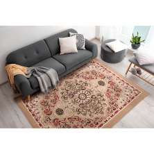 Tapete Renaissance Atenas Retangular Polipropileno (200x300) Creme