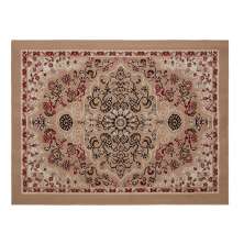 Tapete Renaissance Atenas Retangular Polipropileno (57x180) Creme