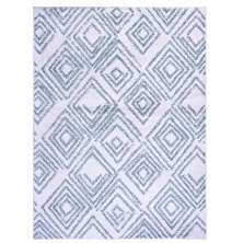 Tapete para Sala Classic Angra 28 Gelo-Azul 2,00X2,50M