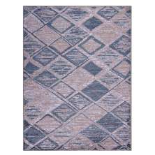 Tapete para Sala Classic Fiji 9 Creme-Azul 2,50X3,00M