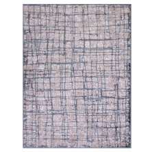 Tapete para Sala Classic Maldivas 19 Chumbo-Azul 1,00X1,50M