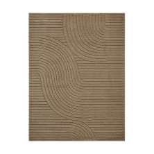 Tapete para Sala Realce Sand 03 Creme Cotton 2,00X2,50M