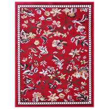 Tapete para Sala Renaissance Genebra 10 Vermelho 1,00X1,50M